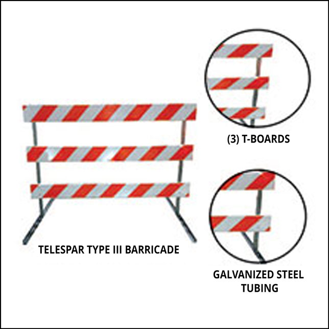 Telespar Type 3 Barricade. Renewable Energy Resources 